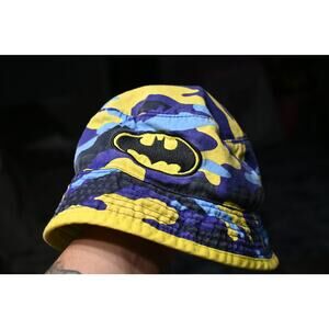 Batman Bucket Hat (Licensed, OSFM) Kids